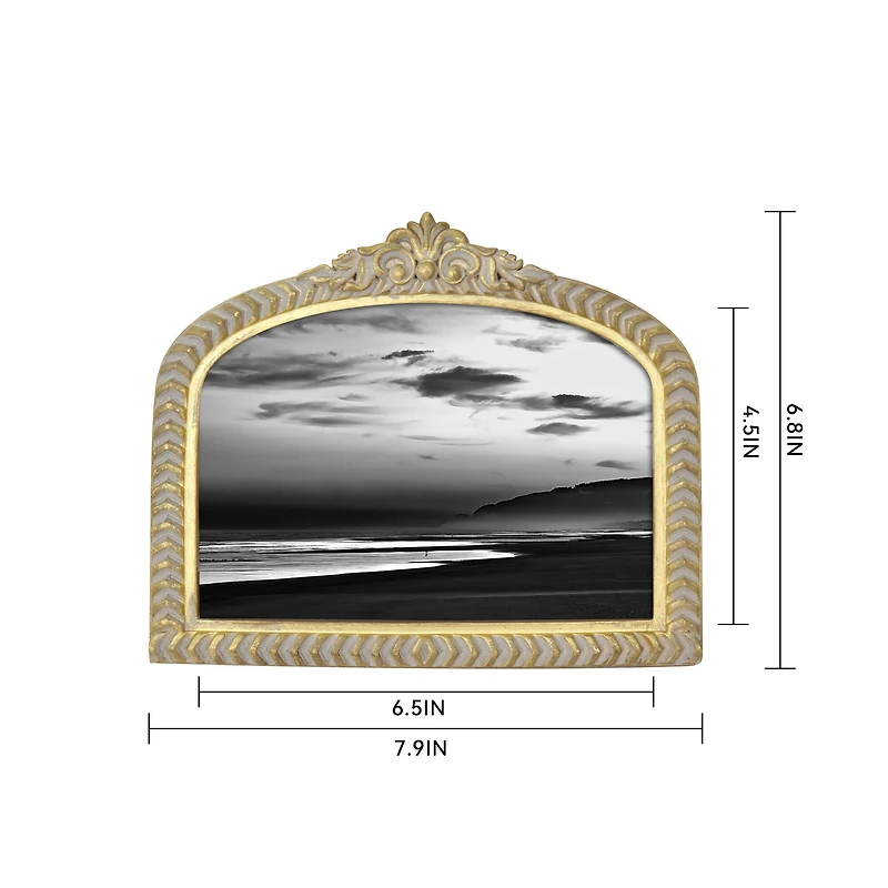 5" x 7" Gold Mantel Arch Tabletop Frame by Studio Décor® Treasured Finds
