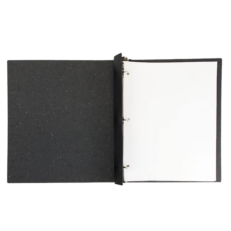 JAM Paper 0.75" Italian Leather 3-Ring Binder