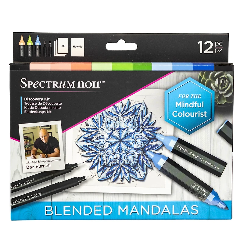 Spectrum Noir™ Blended Mandalas Discovery Kit