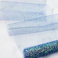 6" x 8yd. Iridescent Chunky Glitter Tulle by Celebrate It™