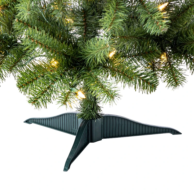 4ft. Pre-Lit Lakewood Spruce Artificial Christmas Tree, Warm White LED Lights by Ashland®