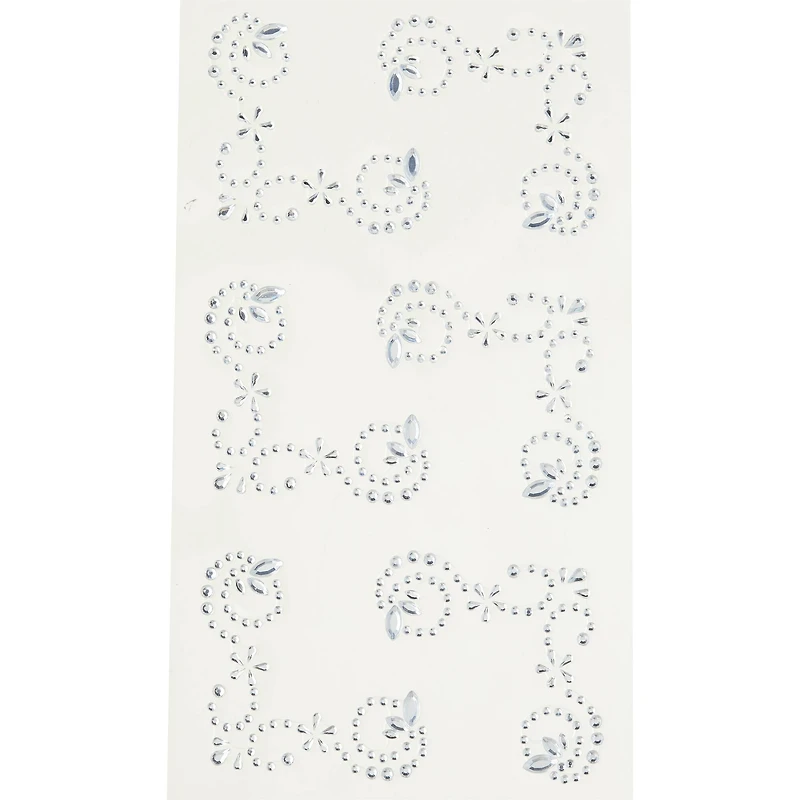 12 Packs: 6 ct. (72 total) Photo Corner Adhesive Rhinestones by Recollections™