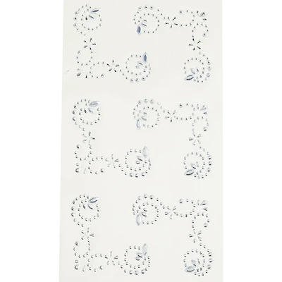 12 Packs: 6 ct. (72 total) Photo Corner Adhesive Rhinestones by Recollections™