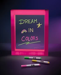 Make It Real 3C4G® It's Lit Message Board Light Up Dry Erase Board