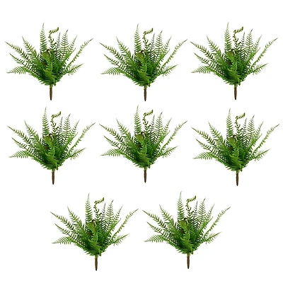 8 Pack: Green Boston Fern Bush by Ashland®
