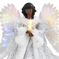 12" Fiber Optic Angel Tree Topper