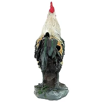 Design Toscano 17" Cock-A-Doodle-Do Rooster Statue