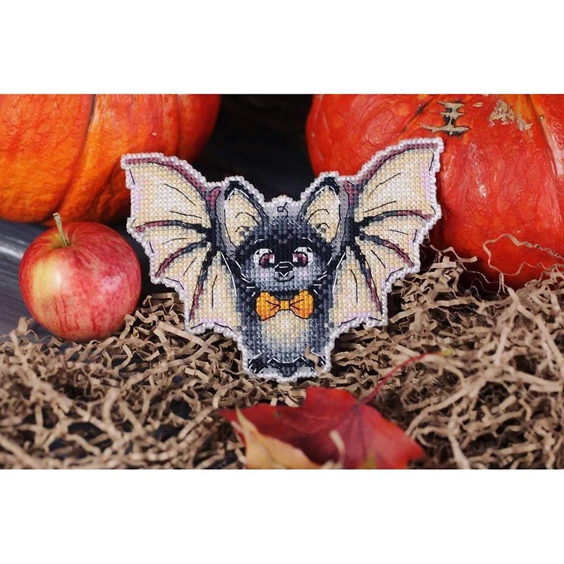 MP Studia Flying Gentleman Plastic Canvas Counted Cross Stitch Kit