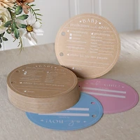 Kate Aspen® Kraft Circle Baby Shower Keepsake Book