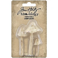 Idea-Ology Resin Toadstools 3/Pkg-1.25" To 2.5"