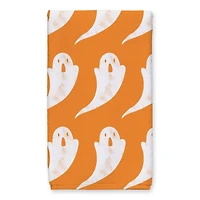 Orange BOO Ghost Tea Towel Set