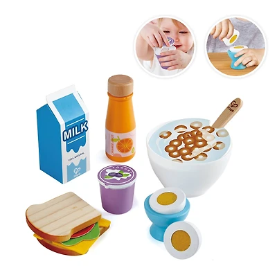 Hape Delicious Breakfast Kitchen Food Playset