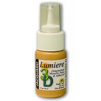 Jacquard Lumiere 3D Bright Gold Adhesive & Dimensional Paint