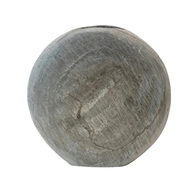 Hello Honey® 10" Gray Natural Slate Vase
