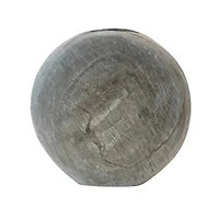 Hello Honey® 10" Gray Natural Slate Vase