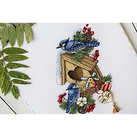 Mp Studia Easter Card Plastic Canvas Plastic Canvas Counted Cross Stitch Kit