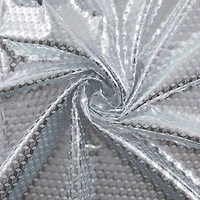 Cosplay by Yaya Han Silver Hex Stretch Fabric