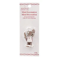 Mini Gingerbread Baker Girl Decoration by Ashland®