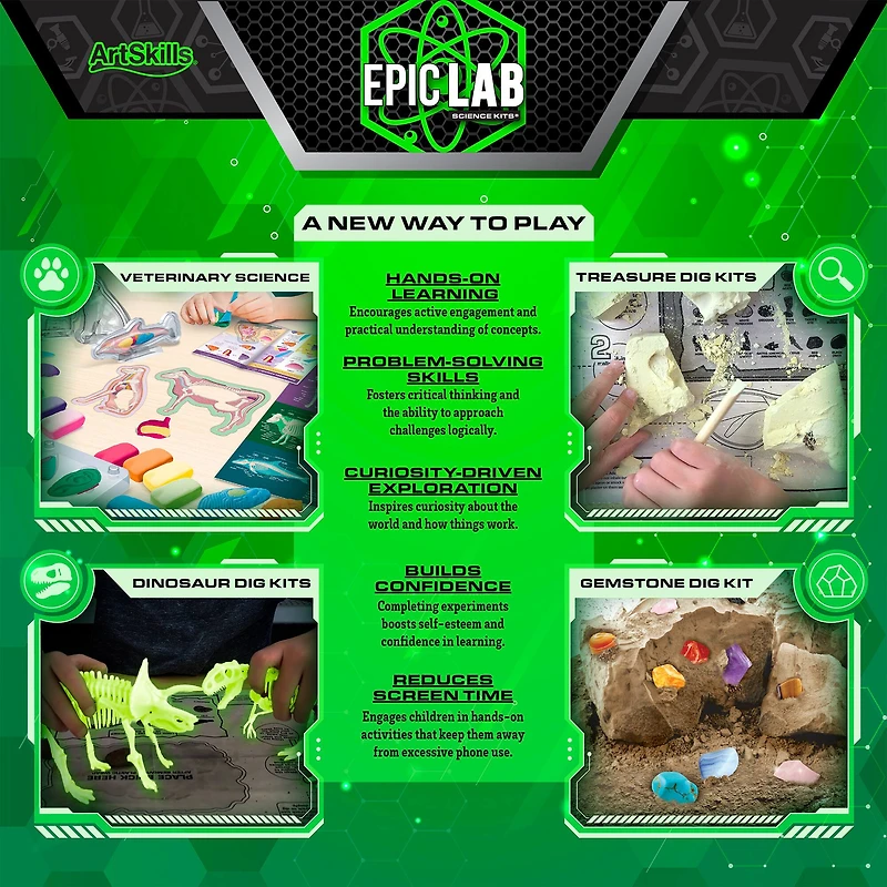 ArtSkills® Epic Lab Ocean Discovery Dig Kit