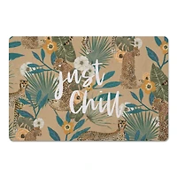 Just Chill Tropical Cheetah Floor Mat