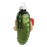 4" Pickle with Paddle Glass Ornament by Ashland®