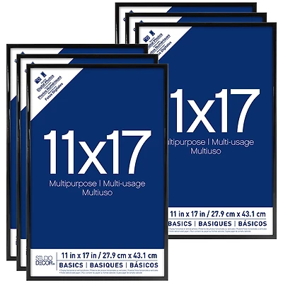 6 Pack: Black Multipurpose Frame