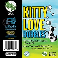 Kitty Love Bubbles™ Catnip Scented Bubbles for Cats Refill Bottle, 32oz.