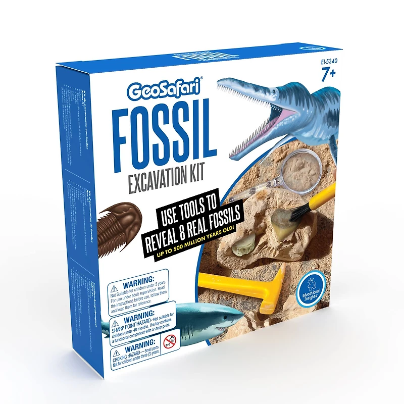 Educational Insights GeoSafari Jr. Fossil Excavation Kit