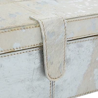 Silver Leather Glam Box Set