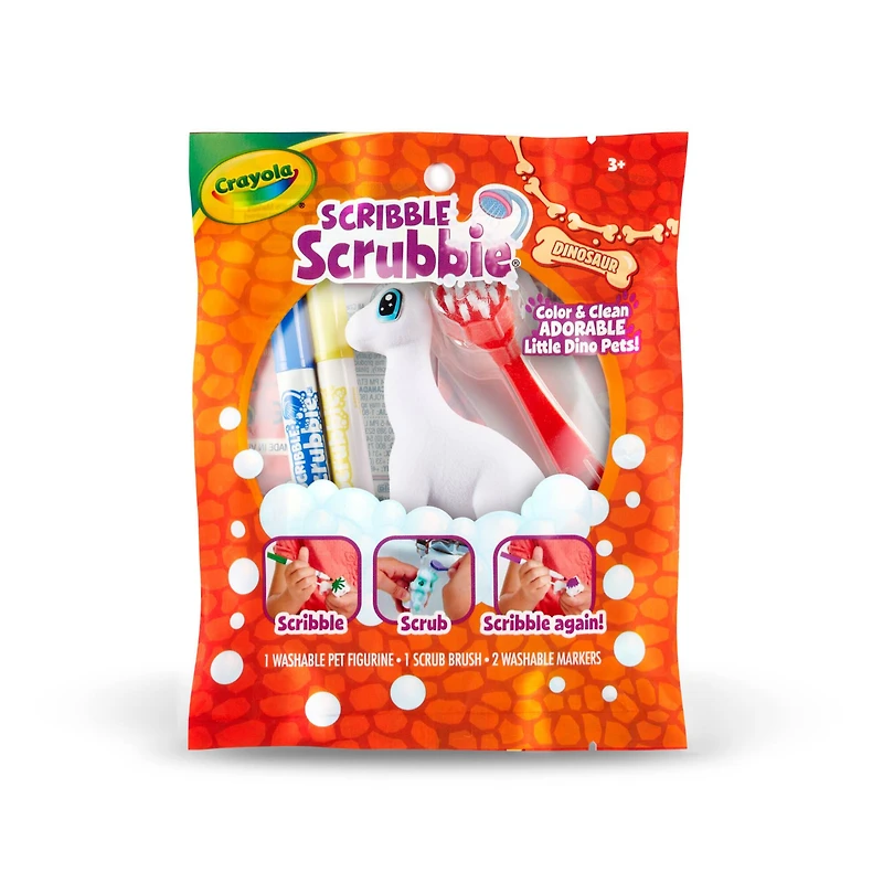 Assorted Crayola® Scribble Scrubbie Dinosaur Kit