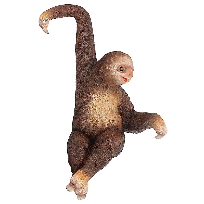 Design Toscano Sinbad the 3-Toed Sloth Hanging Statue