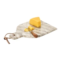 Hello Honey® Marble Cheese & Cutting Board with Canapé Knife
