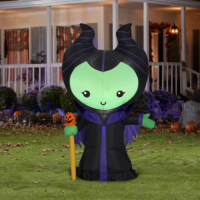 Airblown® Disney® 3.5ft. Stylized Maleficent Halloween Decoration