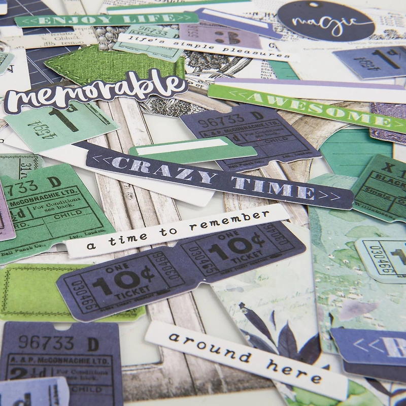 49 and Market ARToptions Viken Cardstock Ephemera Bits