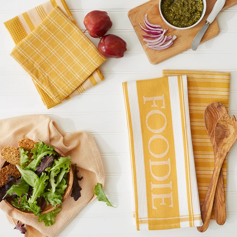DII® Foodie Dish Towel & Dishcloth Set