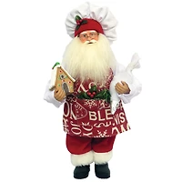 Santa's Workshop 15" Gingerbread House Santa