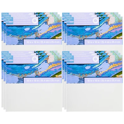 12 Pack: Level 1 Back Stapled Traditional Canvas by Artist's Loft