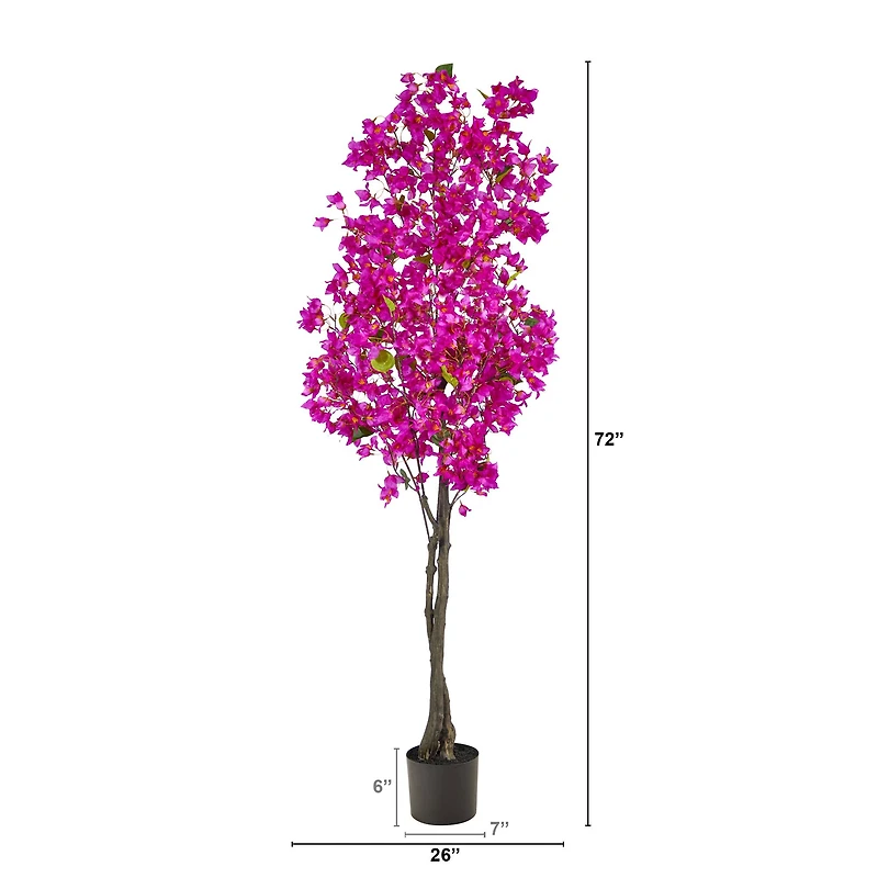 6ft. Bougainvillea Artificial Tree