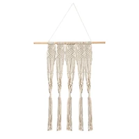 2.5ft. x 2ft. Hand Woven Macrame Wall Hanging Decor
