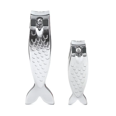 Kikkerland® Big Fish, Little Fish Nail Clippers Set