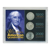3 Centuries of American Quarters