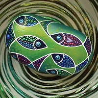 Hinkler DIY Metallic Rock Painting Box Set