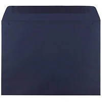 JAM Paper 9.5" x 12.62" Navy Blue Premium Booklet Envelopes