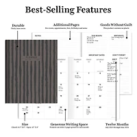 TF Publishing 2023-2024 In the Mud Medium Monthly Planner