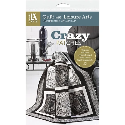Leisure Arts® Crazy Patches Quilt Pattern