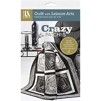 Leisure Arts® Crazy Patches Quilt Pattern