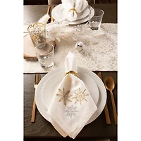 DII® 72'' Winter Sparkle Jacquard Table Runner