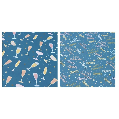 12" x 12" Double-Sided Cheers Cardstock Paper by Recollections™