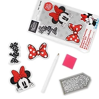 Camelot® Dots DOTZIES® Minnie Mouse Icon Diamond Painting Sticker Kit, Round Diamonds
