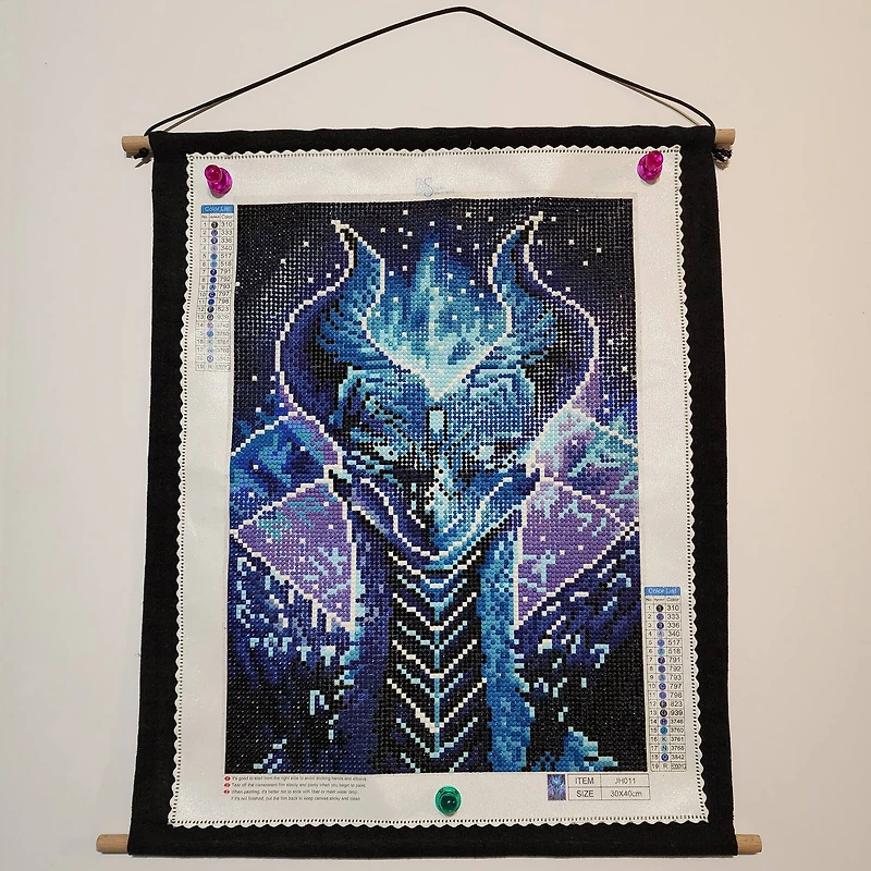 35cm x 45cm Magnetic Dowel Poster Hanger